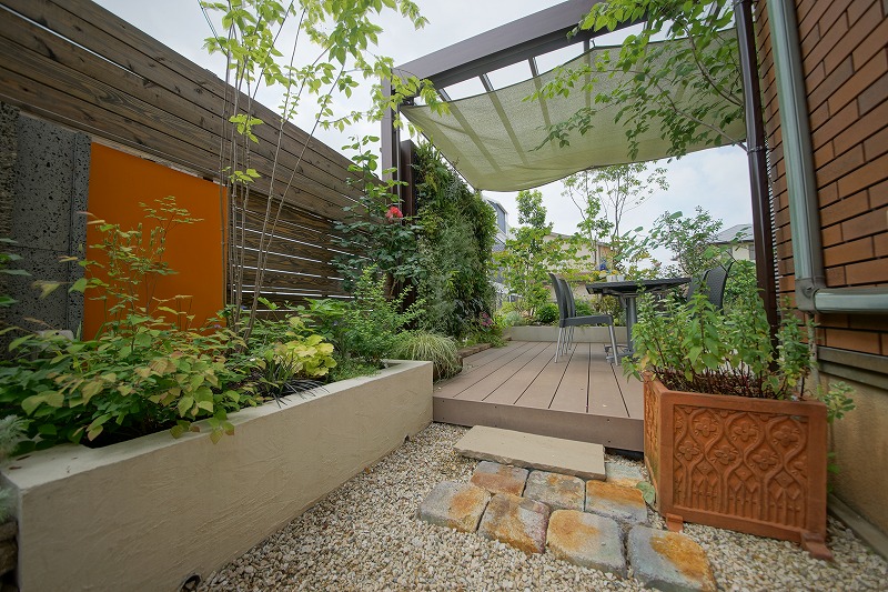 思い出の風が抜ける庭。 施工例1