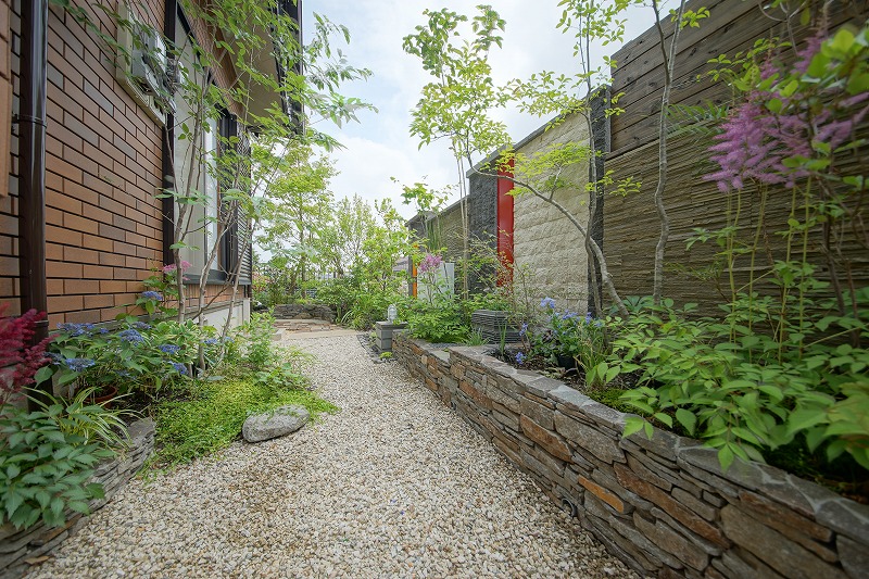 思い出の風が抜ける庭。 施工例2