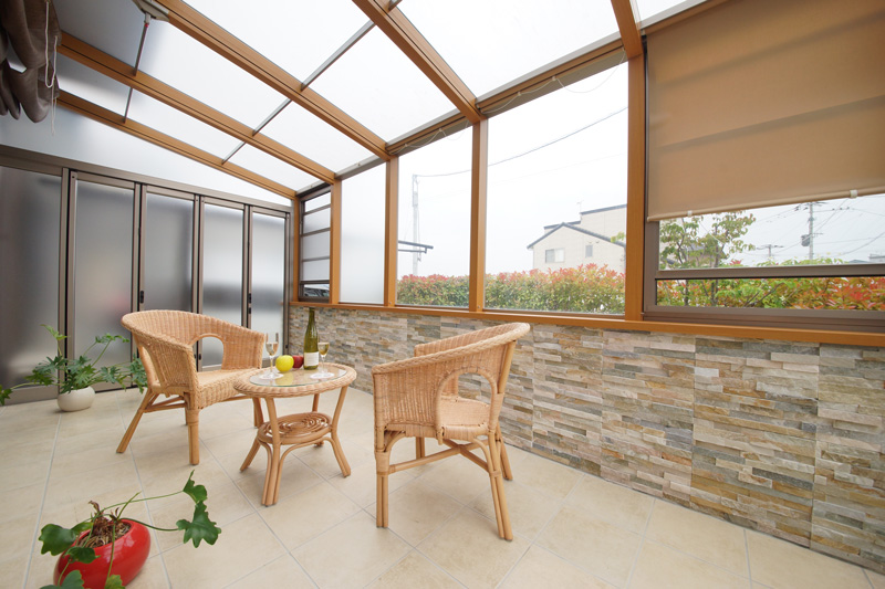 ガーデンルームのある暮らし。 施工例2