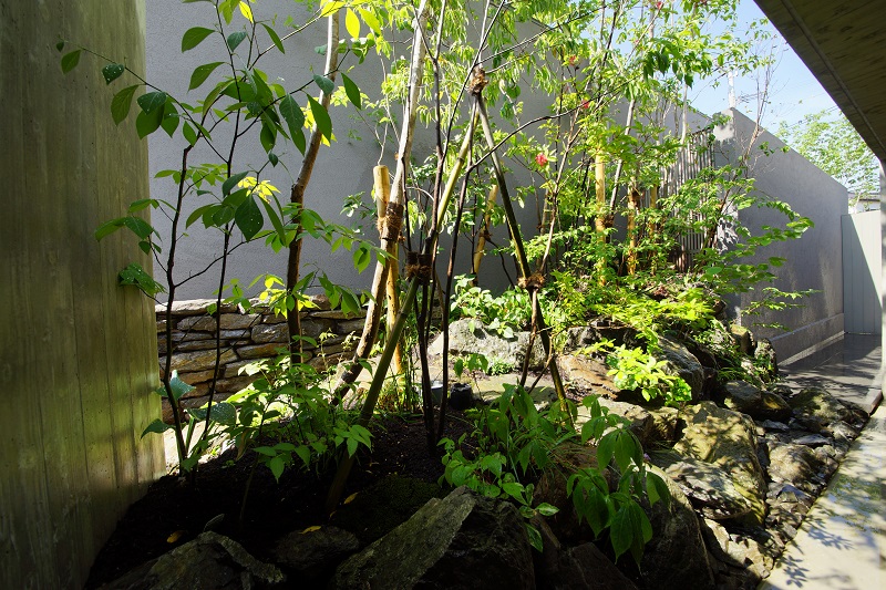 都市の中の山居 施工例2