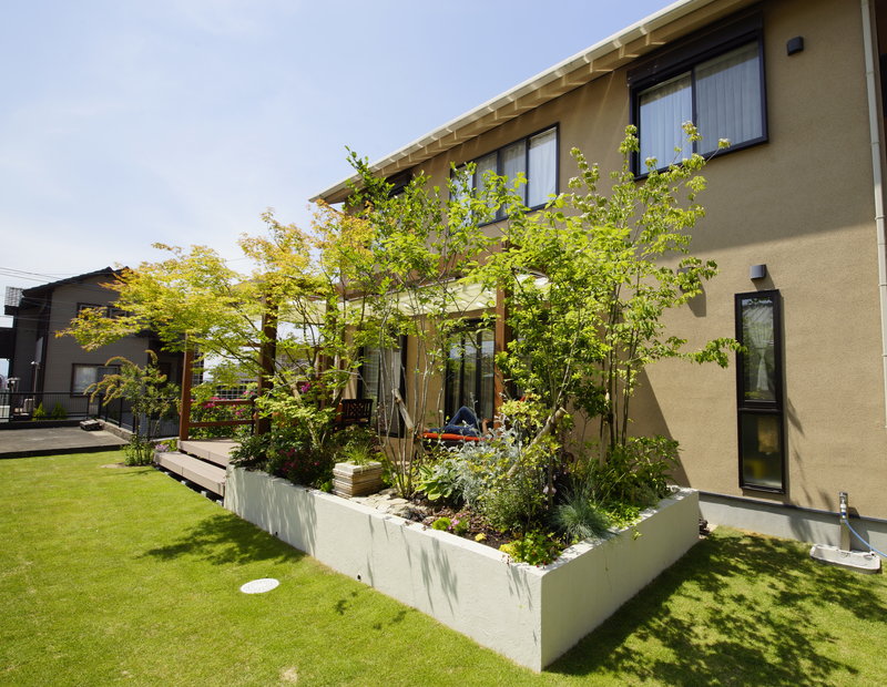 家族が集うガーデンテラス 施工例1